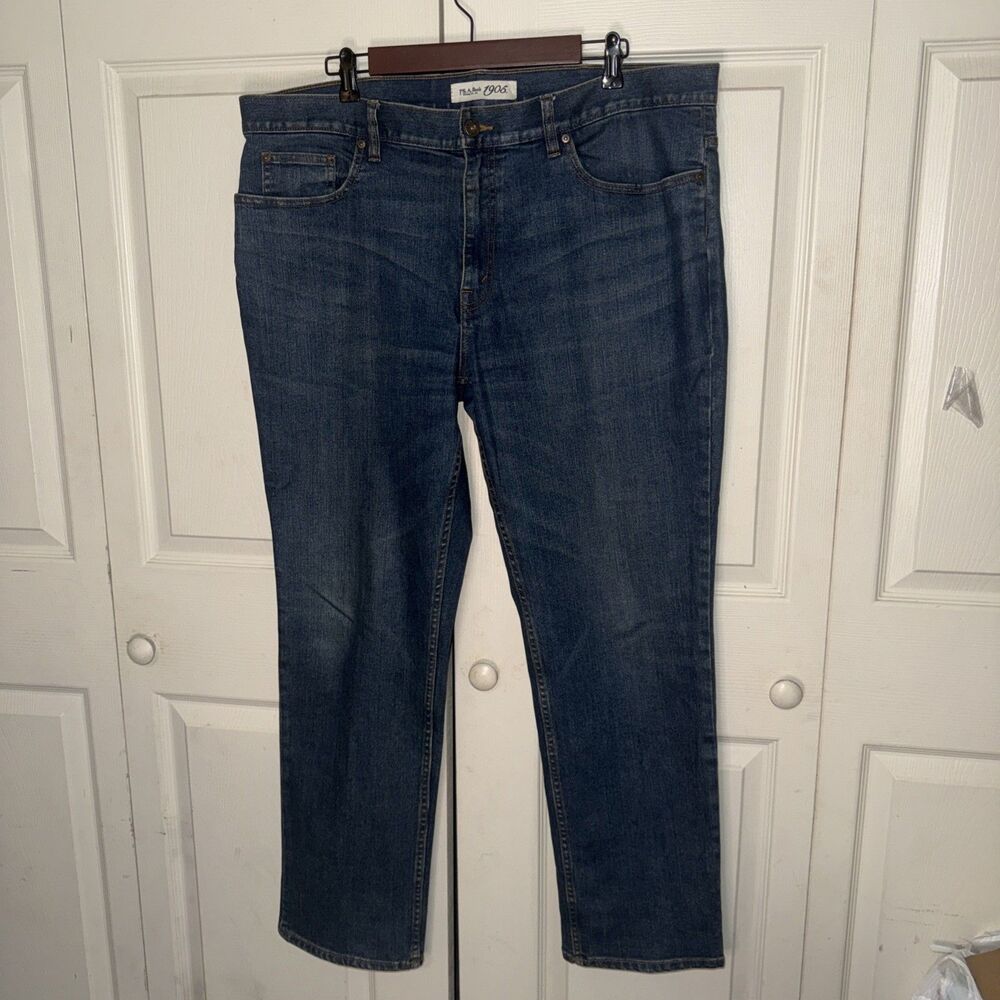 Joseph A.Banks Men's Tailored Fit Jeans 1905 Size 40x30 Blue Denim  5 Pocket